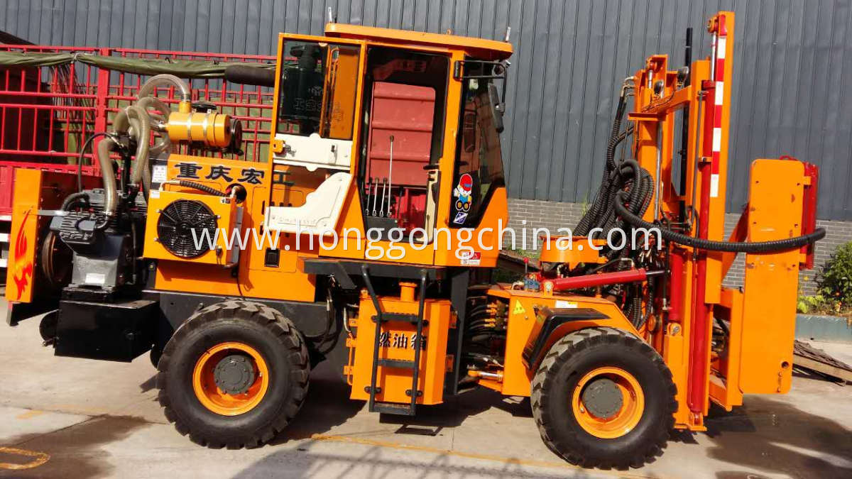 Highway Vibrating Pile Driving Machine